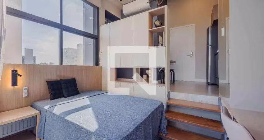 Kitnet / stúdio para aluguel - pinheiros, 1 quarto,  27 m² - são paulo