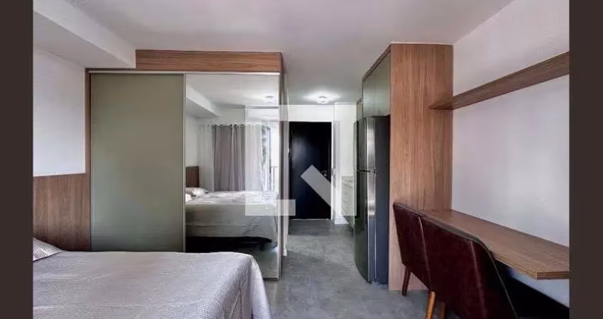 Kitnet / stúdio para aluguel - brooklin, 1 quarto,  28 m² - são paulo