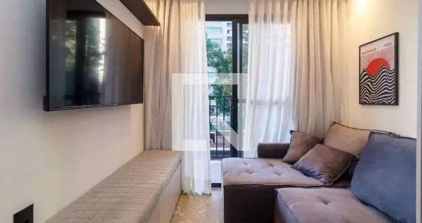 Apartamento para aluguel - brooklin, 1 quarto,  27 m² - são paulo