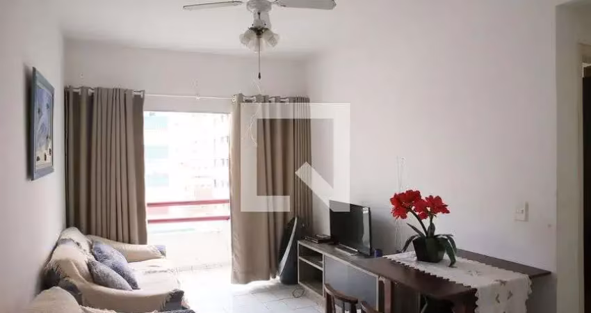 Apartamento para aluguel - canto do forte, 1 quarto,  53 m² - praia grande