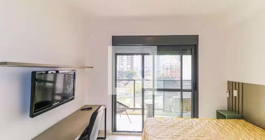 Kitnet / stúdio para aluguel - chácara santo antonio, 1 quarto,  25 m² - são paulo