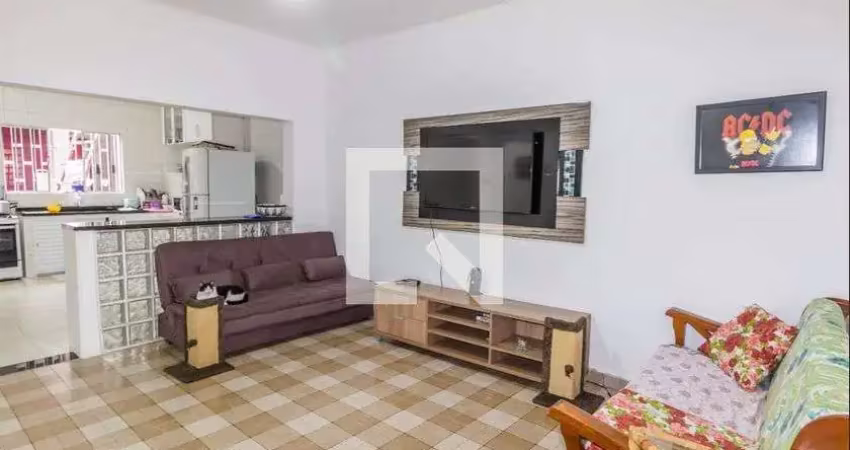 Casa para aluguel - vila caiçara, 2 quartos,  150 m² - praia grande