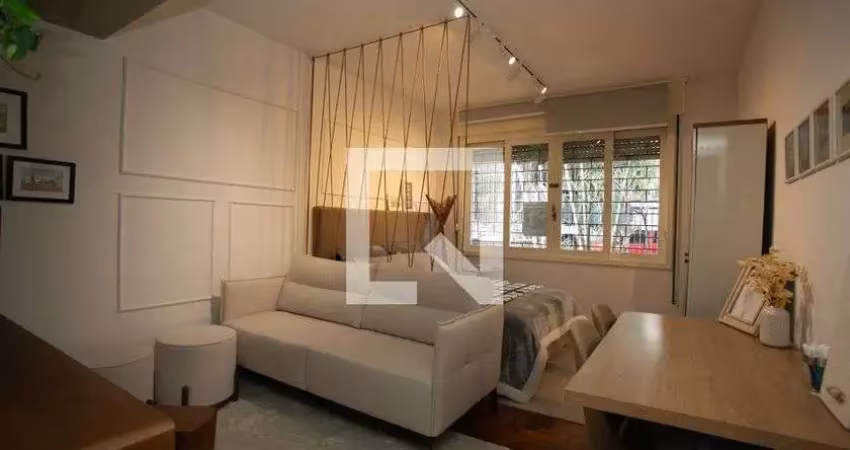 Apartamento para aluguel - santa cecília, 1 quarto,  39 m² - porto alegre