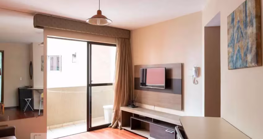 Apartamento para aluguel - batel, 1 quarto,  40 m² - curitiba
