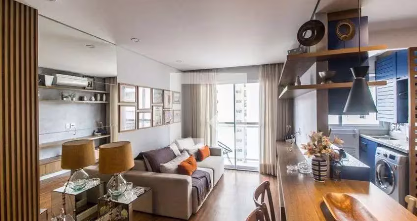 Apartamento para aluguel - alphaville, 1 quarto,  50 m² - barueri
