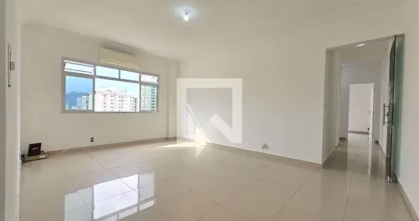 Apartamento para aluguel - campo grande, 3 quartos,  90 m² - santos