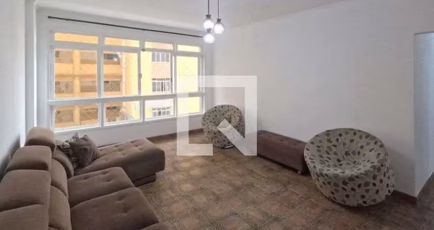 Apartamento para aluguel - josé menino, 2 quartos,  128 m² - santos