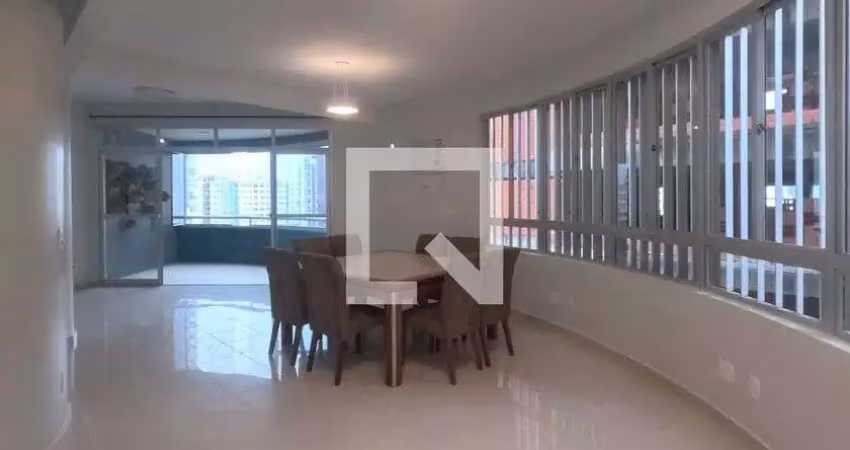 Apartamento para aluguel - gonzaga , 4 quartos,  202 m² - santos