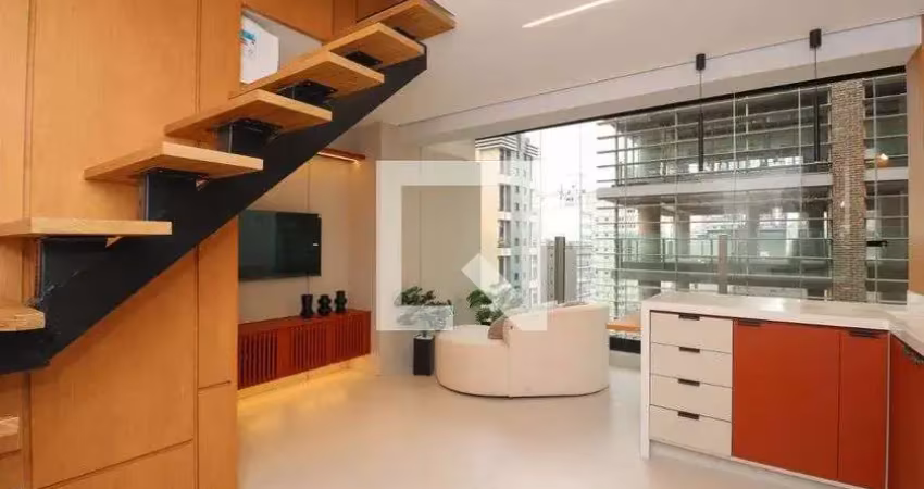 Cobertura para aluguel - pinheiros, 1 quarto,  50 m² - são paulo