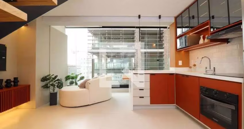 Cobertura para aluguel - pinheiros, 1 quarto,  50 m² - são paulo