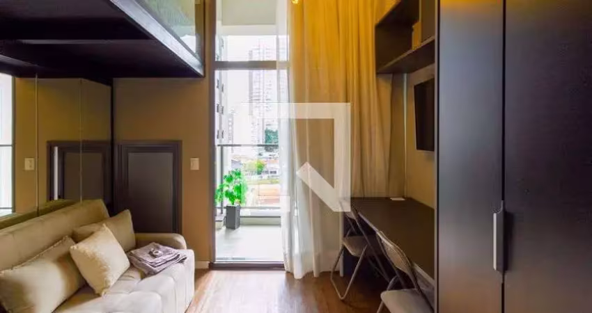 Kitnet / stúdio para aluguel - chácara santo antonio, 1 quarto,  28 m² - são paulo
