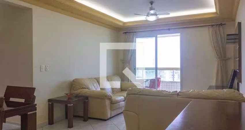 Apartamento para aluguel - vila tupi, 2 quartos,  103 m² - praia grande