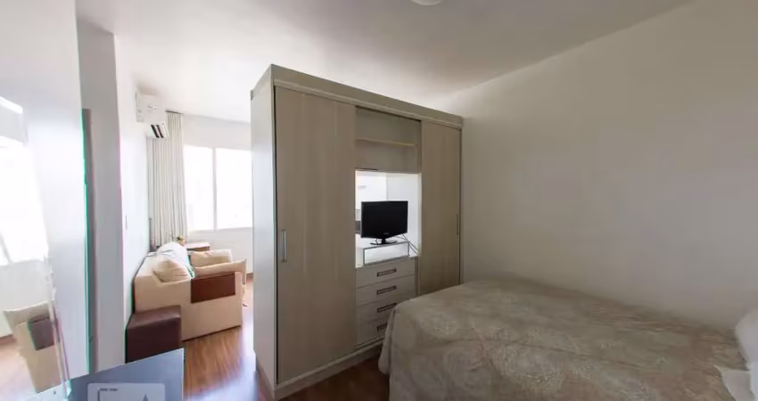 Kitnet / stúdio para aluguel - centro histórico, 1 quarto,  40 m² - porto alegre