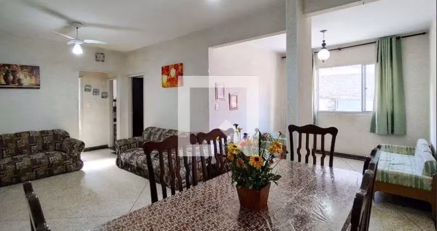 Apartamento para aluguel - guilhermina, 2 quartos,  90 m² - praia grande