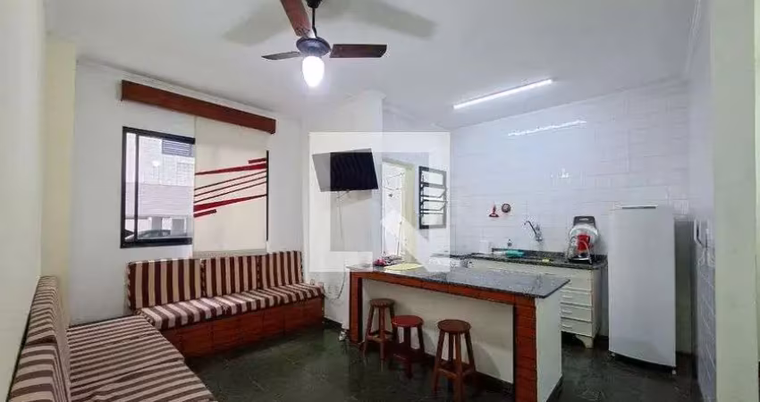 Apartamento para aluguel - guilhermina, 2 quartos,  60 m² - praia grande