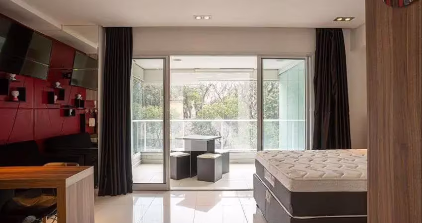Kitnet / stúdio para aluguel - consolação, 1 quarto,  38 m² - são paulo