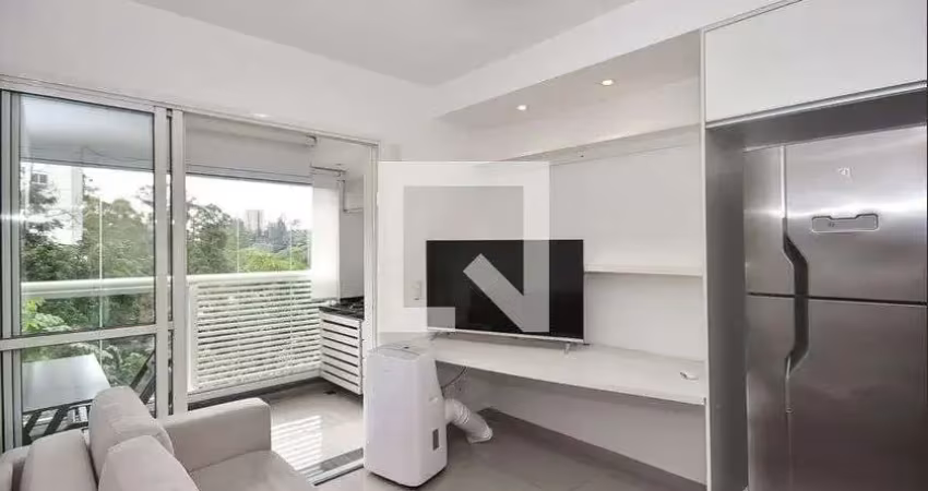 Apartamento para aluguel - panamby, 1 quarto,  40 m² - são paulo