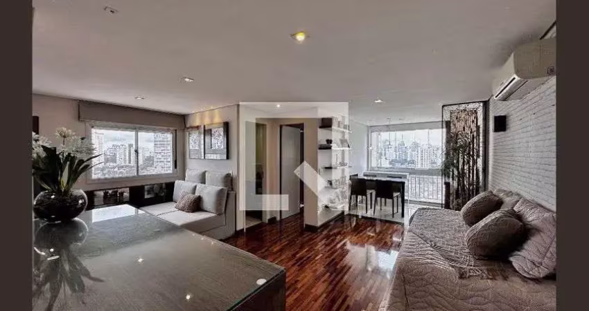 Apartamento para aluguel - campo belo, 1 quarto,  62 m² - são paulo