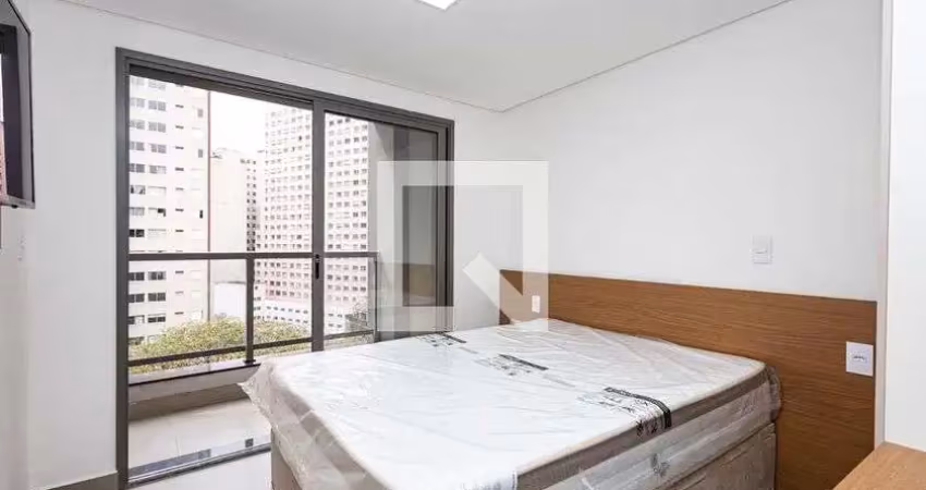 Kitnet / stúdio para aluguel - consolação, 1 quarto,  25 m² - são paulo