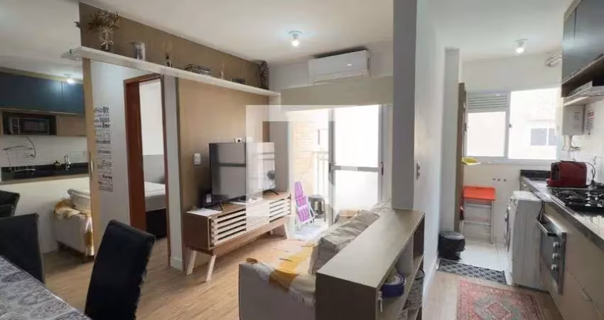 Apartamento para aluguel - aviação, 2 quartos,  48 m² - praia grande