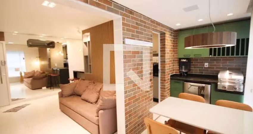 Apartamento para aluguel - canto do forte, 2 quartos,  65 m² - praia grande