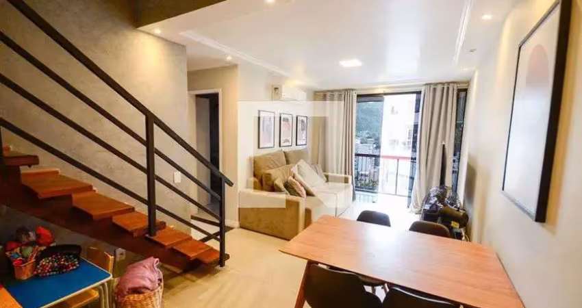 Cobertura para aluguel - grajaú, 2 quartos,  175 m² - rio de janeiro