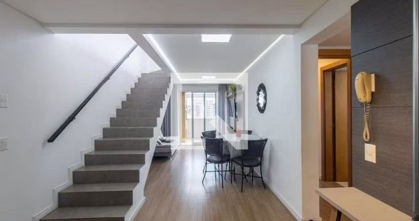 Cobertura para aluguel - centro, 3 quartos,  119 m² - curitiba
