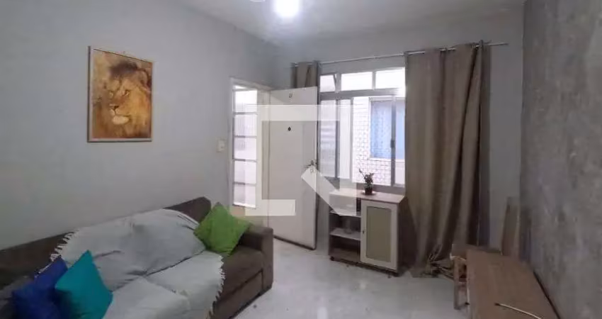 Apartamento para aluguel - ponta da praia, 2 quartos,  59 m² - santos