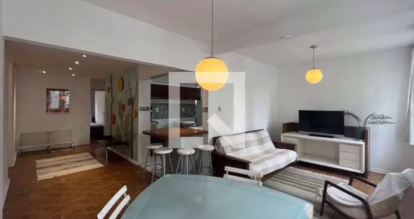 Apartamento para aluguel - gonzaga , 2 quartos,  90 m² - santos