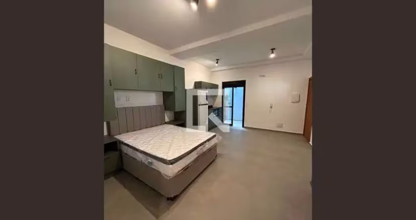 Kitnet / stúdio para aluguel - centro, 1 quarto,  34 m² - florianópolis