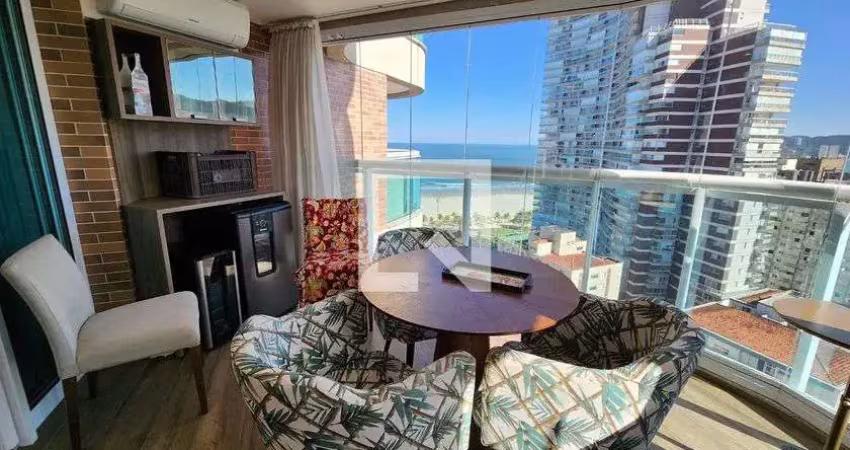 Apartamento para aluguel - gonzaga , 1 quarto,  53 m² - santos