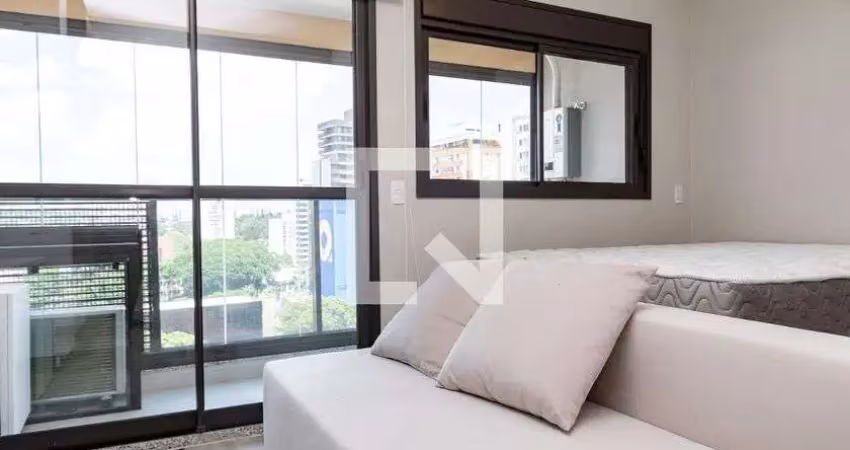 Kitnet / stúdio para aluguel - chácara santo antonio, 1 quarto,  28 m² - são paulo