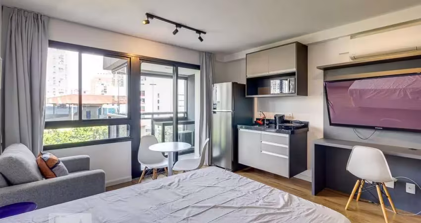 Kitnet / stúdio para aluguel - vila olímpia, 1 quarto,  30 m² - são paulo