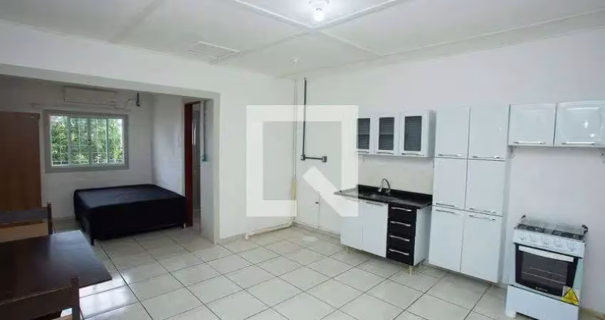 Kitnet / stúdio para aluguel - igará, 1 quarto,  28 m² - canoas