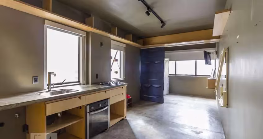 Kitnet / stúdio para aluguel - consolação, 1 quarto,  28 m² - são paulo