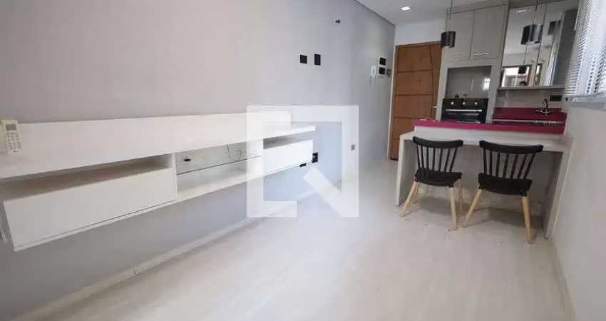 Cobertura para aluguel - vila américa, 1 quarto,  94 m² - santo andré