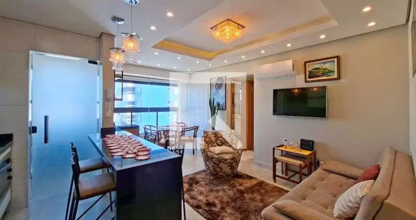 Apartamento para aluguel - maracanã, 1 quarto,  40 m² - praia grande