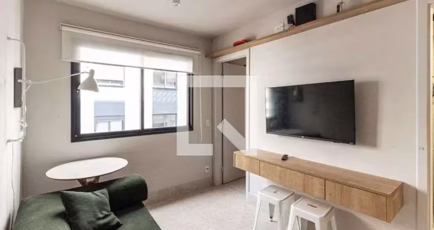Apartamento para aluguel - santa cecília, 1 quarto,  25 m² - são paulo