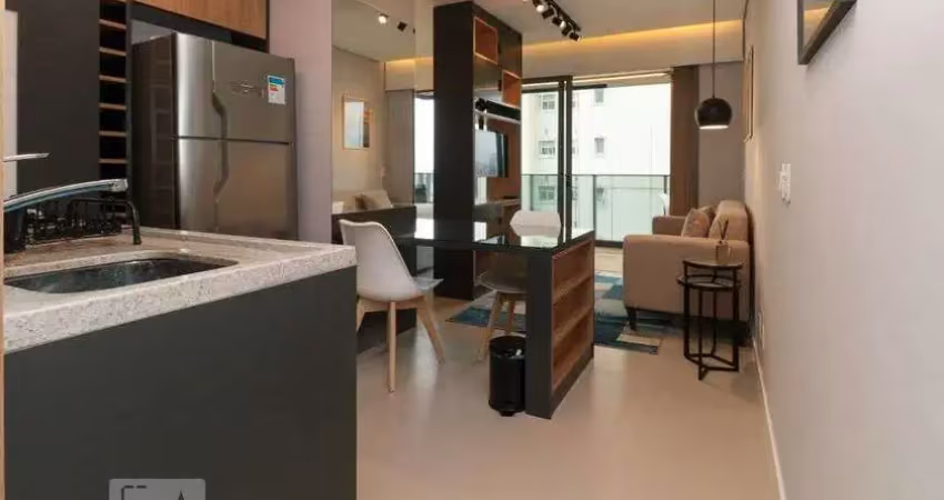Apartamento para aluguel - pinheiros, 1 quarto,  42 m² - são paulo