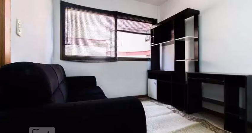Apartamento para aluguel - centro histórico, 1 quarto,  45 m² - porto alegre