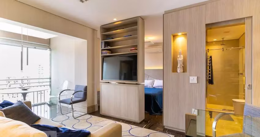 Apartamento para aluguel - centro, 1 quarto,  50 m² - campinas