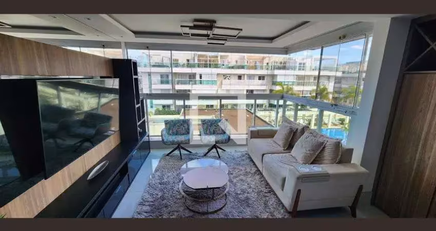 Cobertura para aluguel - recreio, 3 quartos,  150 m² - rio de janeiro