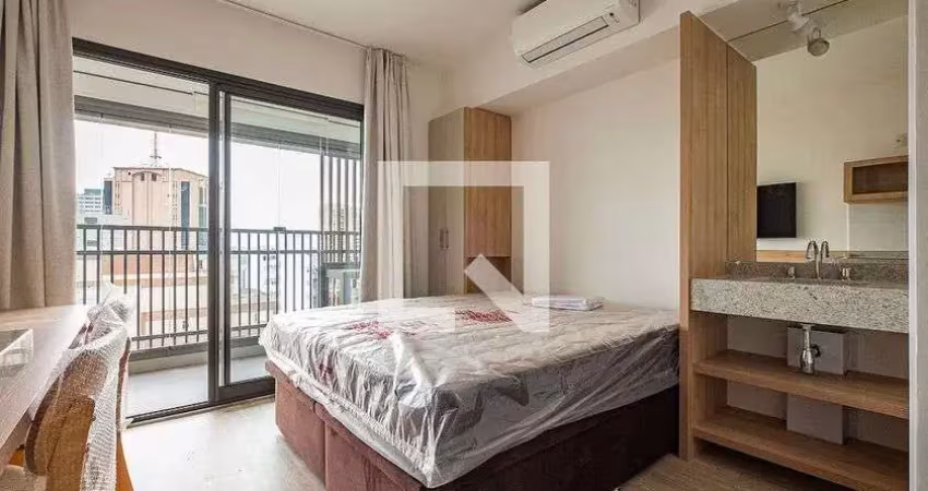 Kitnet / stúdio para aluguel - paraíso, 1 quarto,  24 m² - são paulo