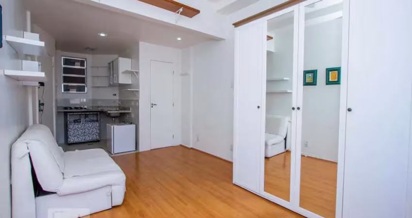 Kitnet / stúdio para aluguel - botafogo, 1 quarto,  25 m² - rio de janeiro
