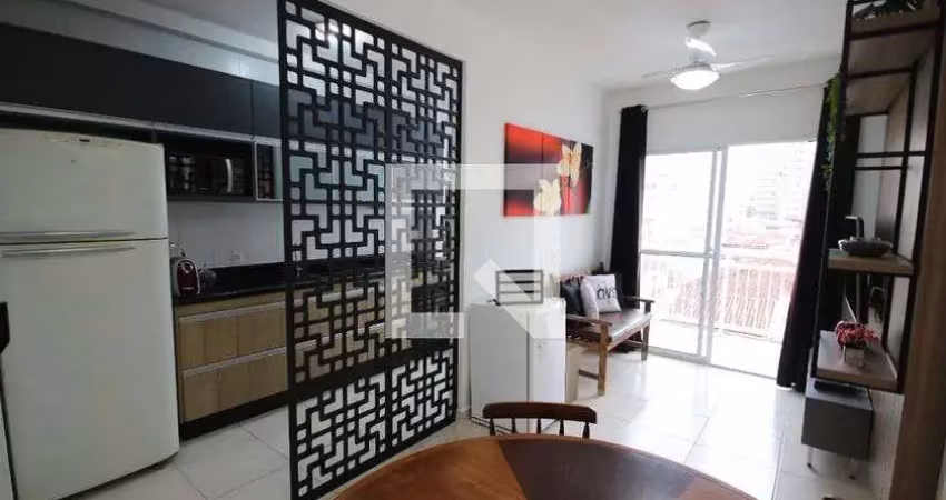 Apartamento para aluguel - vila assunção, 2 quartos,  54 m² - praia grande