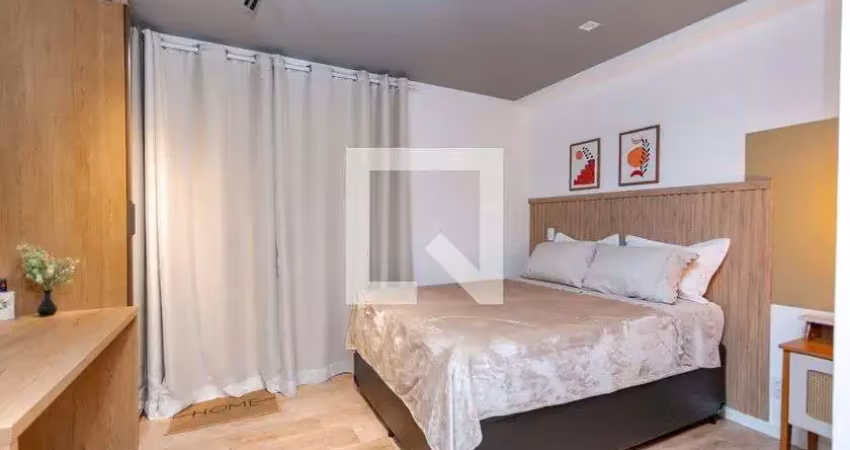 Kitnet / stúdio para aluguel - brooklin, 1 quarto,  25 m² - são paulo