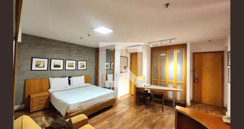 Kitnet / stúdio para aluguel - itaim bibi, 1 quarto,  28 m² - são paulo
