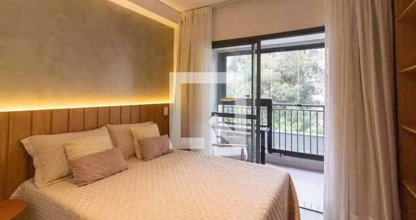 Kitnet / stúdio para aluguel - brooklin, 1 quarto,  24 m² - são paulo