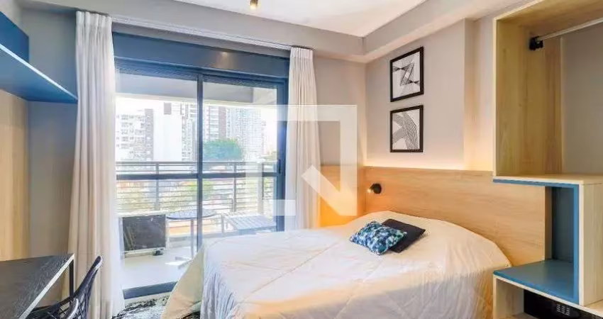 Kitnet / stúdio para aluguel - chácara santo antonio, 1 quarto,  26 m² - são paulo