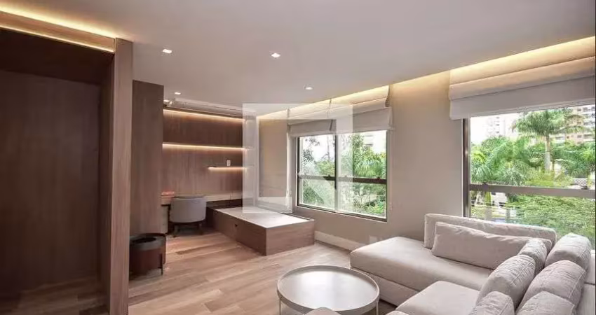Apartamento para aluguel - panamby, 1 quarto,  70 m² - são paulo